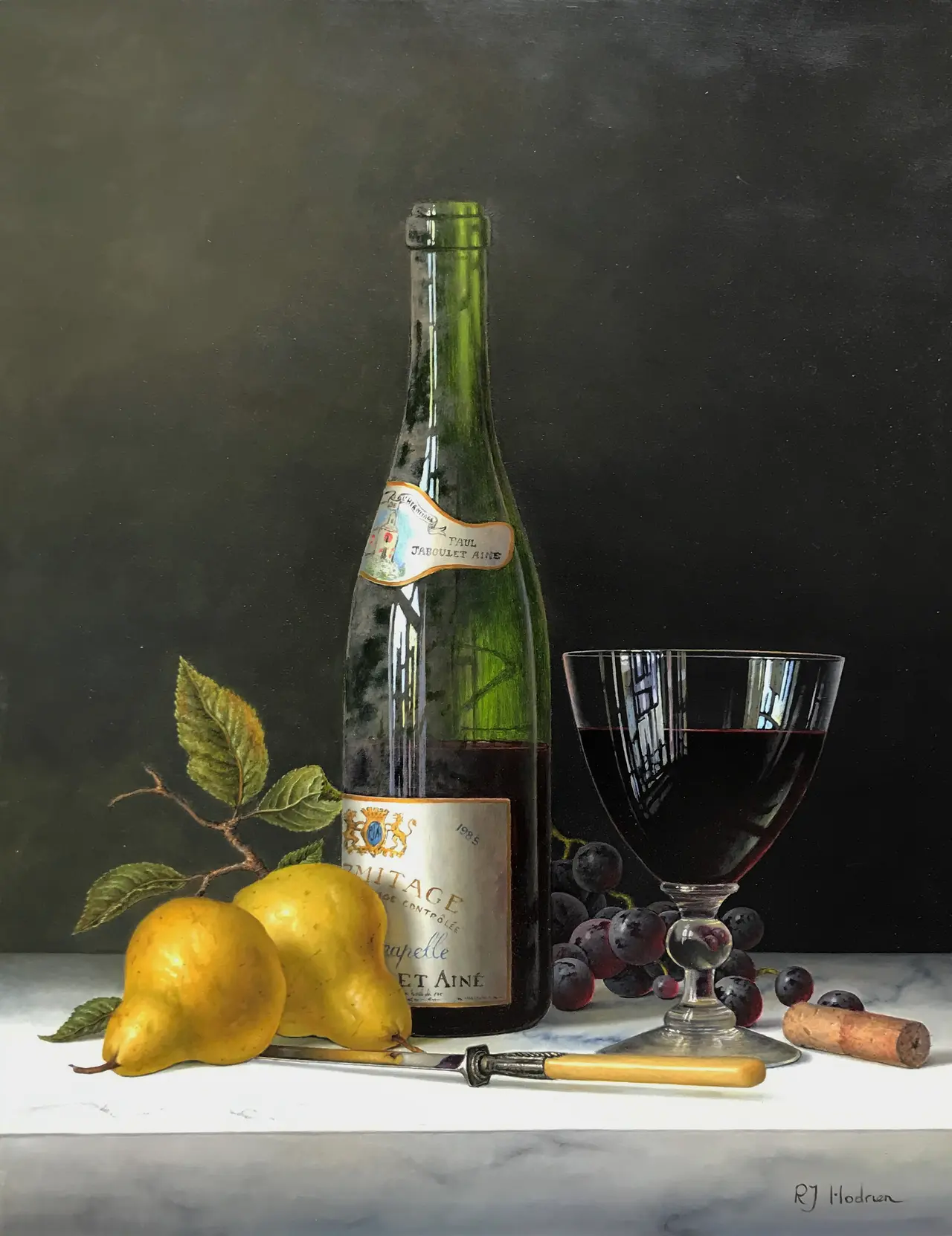 Roy Hodrien - 1985 paul jaboulet aine hermitage la chapelle
